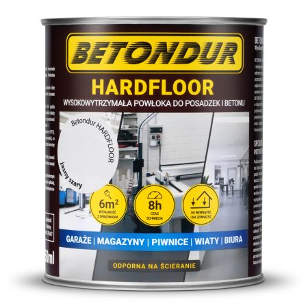 Betondur hardfloor - jasny szary 0,75l