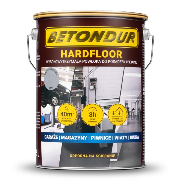 Betondur hardfloor - szary 5l